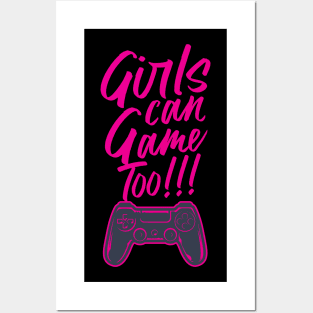 Gamer Girl Posters and Art